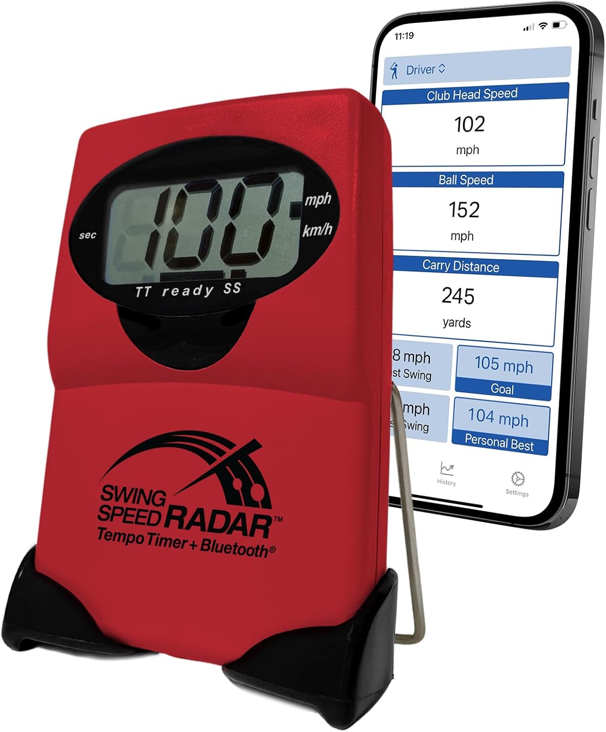 Sports Sensors Swing Speed Monitor training detail